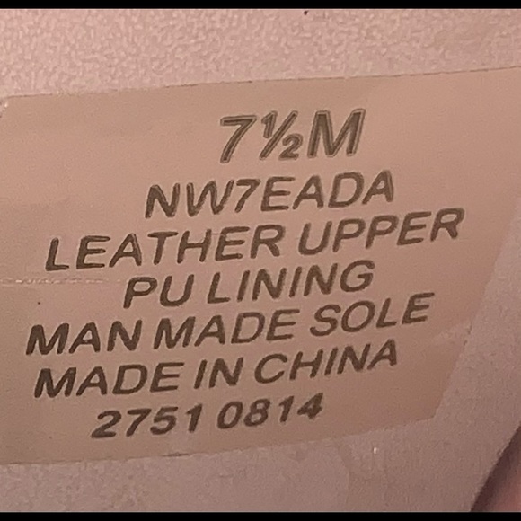 NINE WEST Leather Caged  Open Toe Stiletto Heel  Bootie - Picture 7 of 8